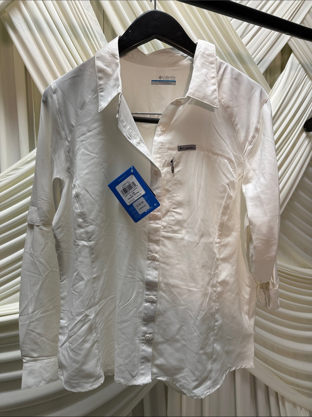 Columbia Women's Kestrel Trail Lite Long Sleeve Shirt - Size: L